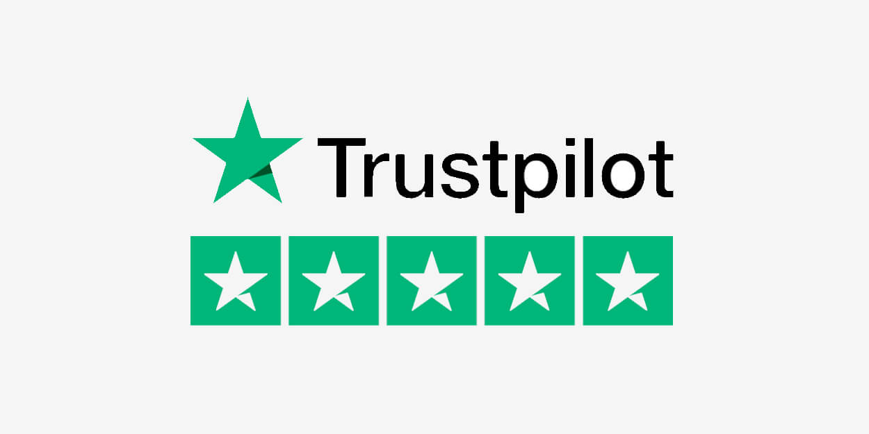 5 stjerner i trustpilot